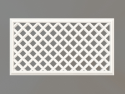 Gypsum ventilation grills VR 012 (179x329x12)