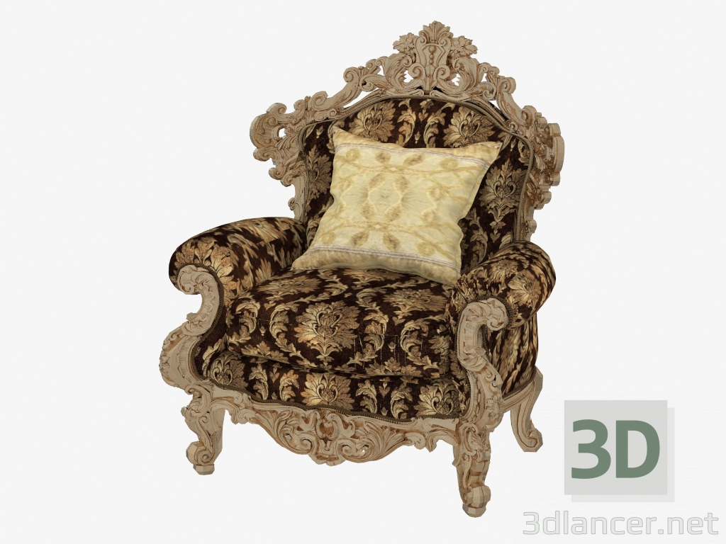 3D Modell Sessel Villa Venezia (11416) - Vorschau
