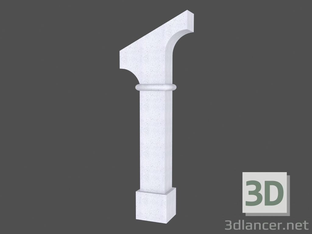 modèle 3D Balustrade (BB78PL) - preview