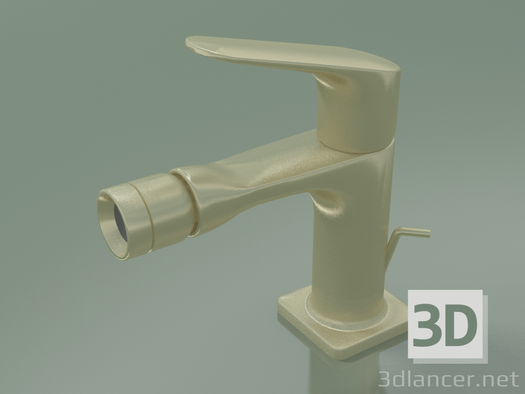 3D Modell Einhebel-Bidetmischer (34210250) - Vorschau