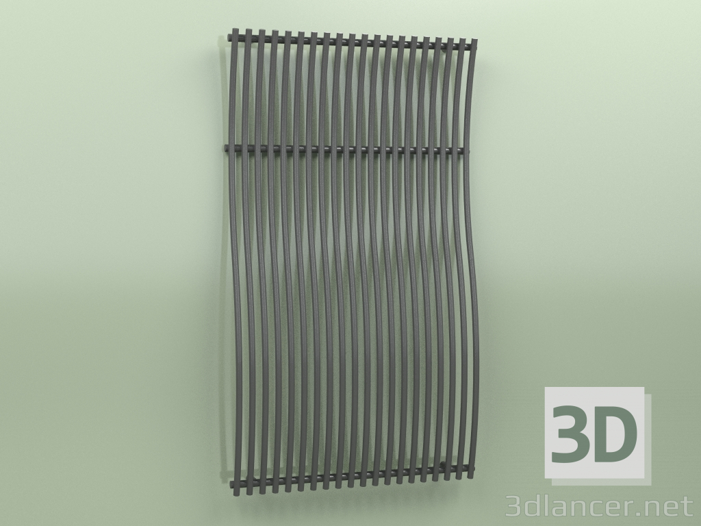3 डी मॉडल गर्म तौलिया रेल - Imia (1800 x 1030, RAL - 9005) - पूर्वावलोकन