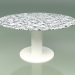 3d model Dining table 314 (Metal Milk, Serizzo) - preview