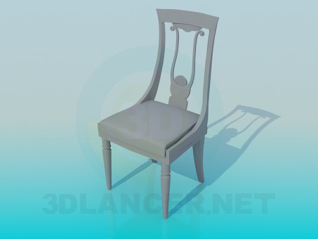 3d model Сhair - preview 3d model Сhair - preview