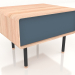 3d model Bedside table Fina (Smokey blue) - preview