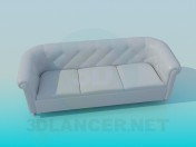 Un sofá pequeño