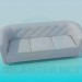 3d model A small sofa - preview