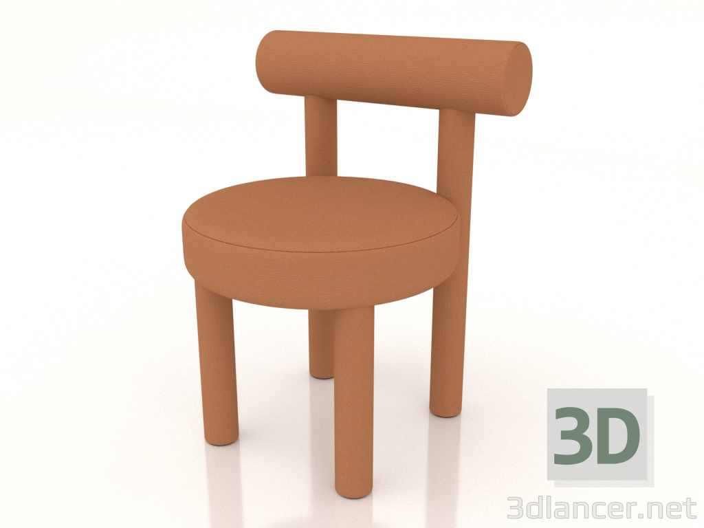 3d model Chair Gropius CS1 (orange) - preview