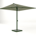 3d модель Складна парасолька з великою основою (Bottle green) – превью