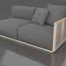 Modelo 3d Módulo de sofá seção 1 direita (areia) - preview