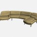 3D Modell Sofa Herrn 3 - Vorschau