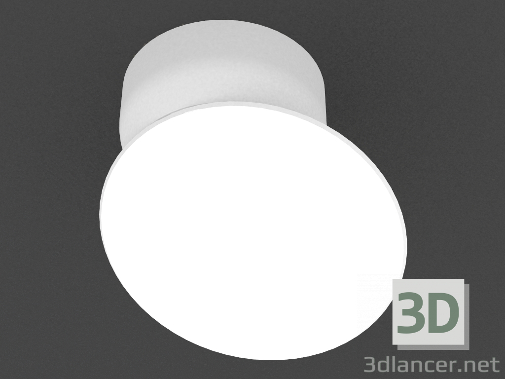 Modelo 3d Superfície giratória lâmpada LED (DL18429 11WW-White C) - preview