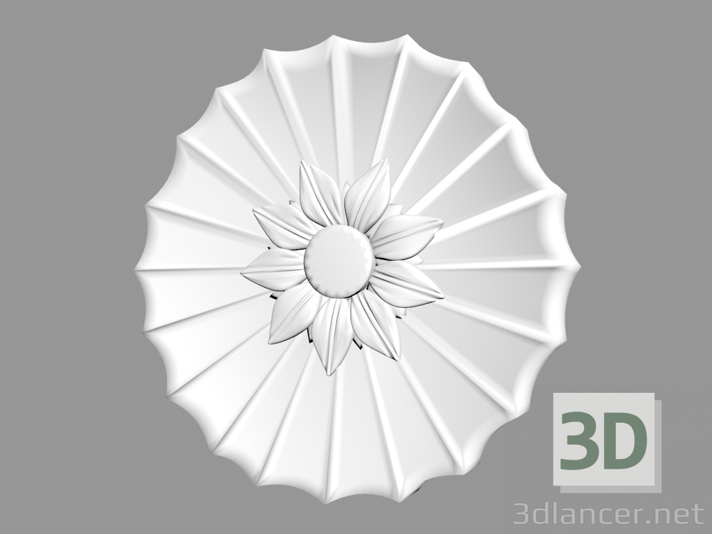 3d model Fragment of ornament A370 - preview