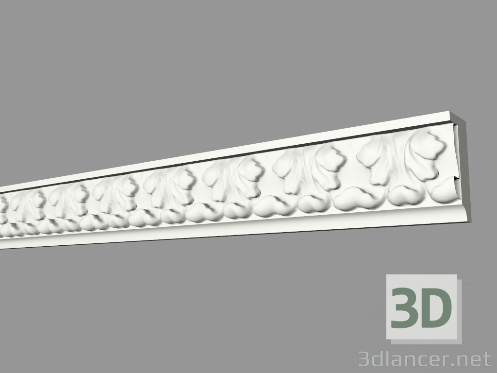 3D modeli Kalıplı saçak (КФ95) - önizleme