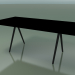 3d model Rectangular table 5411 (H 74 - 99x200 cm, laminate Fenix F02, V44) - preview