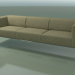 3d model Triple sofa 1402 (LU1) - preview