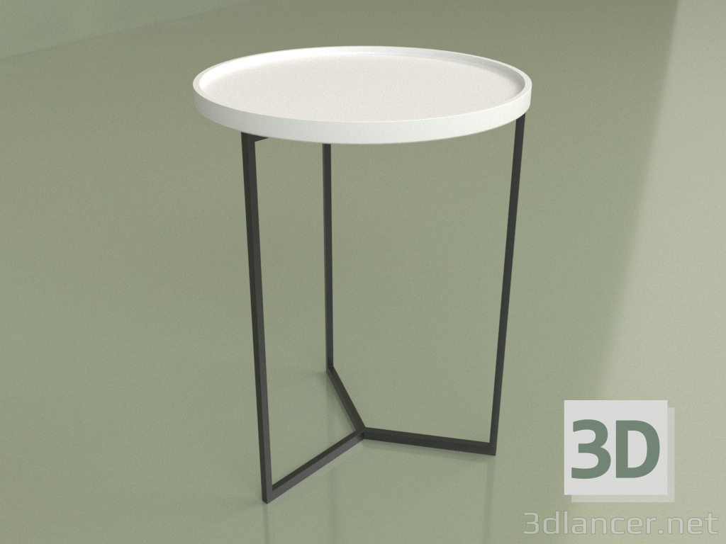 modello 3D Tavolino Lf 585 (Bianco) - anteprima