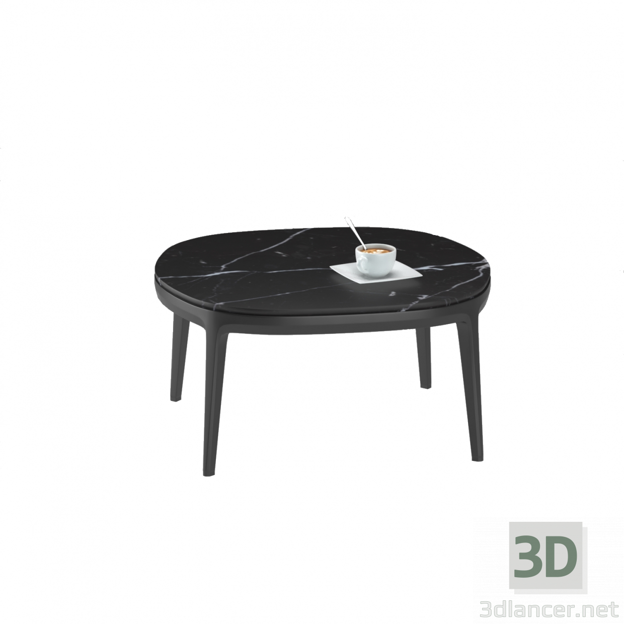 3d Table Caratos Maxalto model buy - render