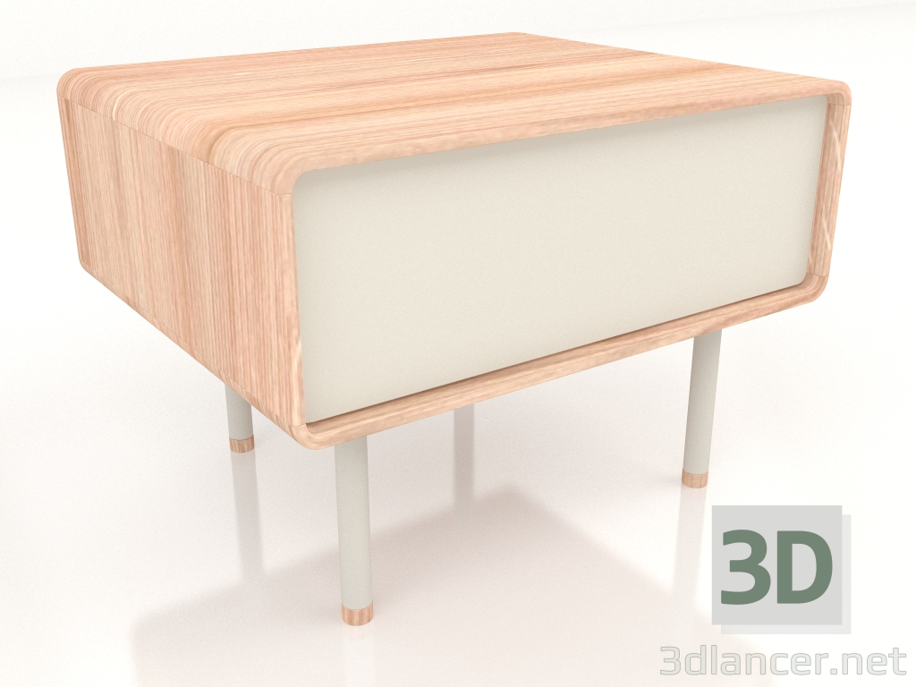 3D Modell Nachttisch Fina (Pilz) - Vorschau