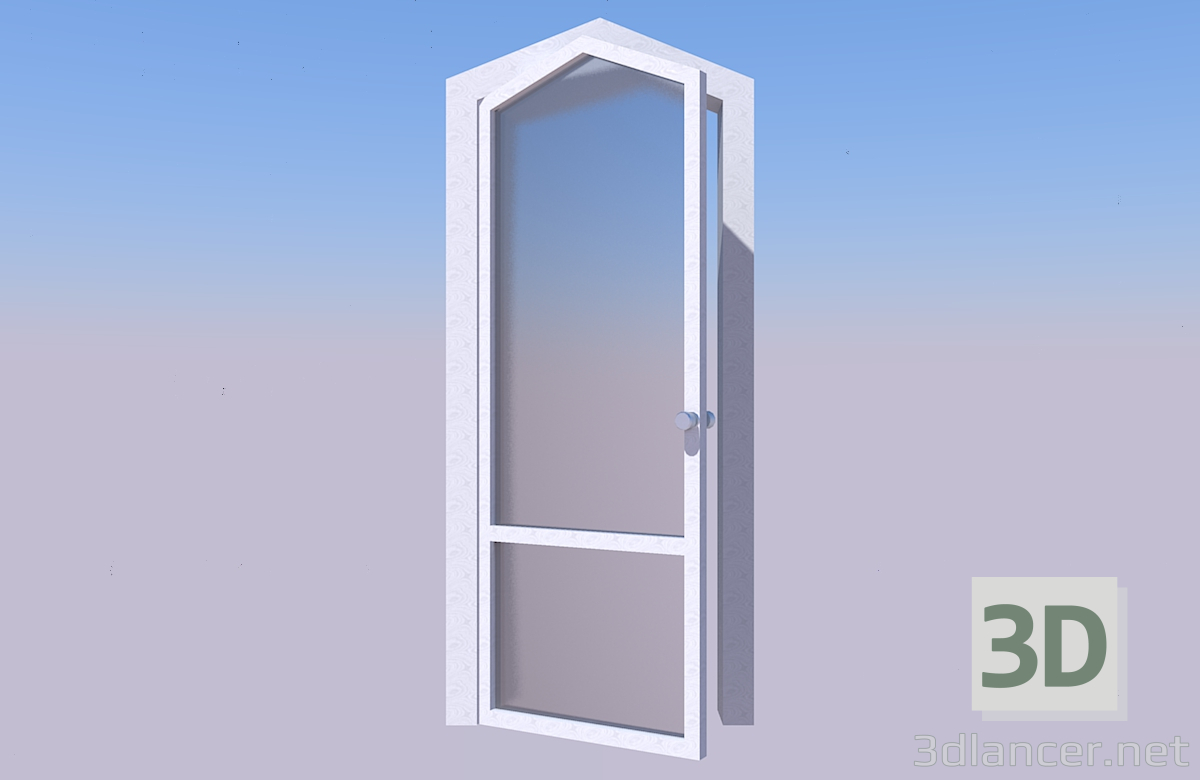 modello 3D Porta - anteprima