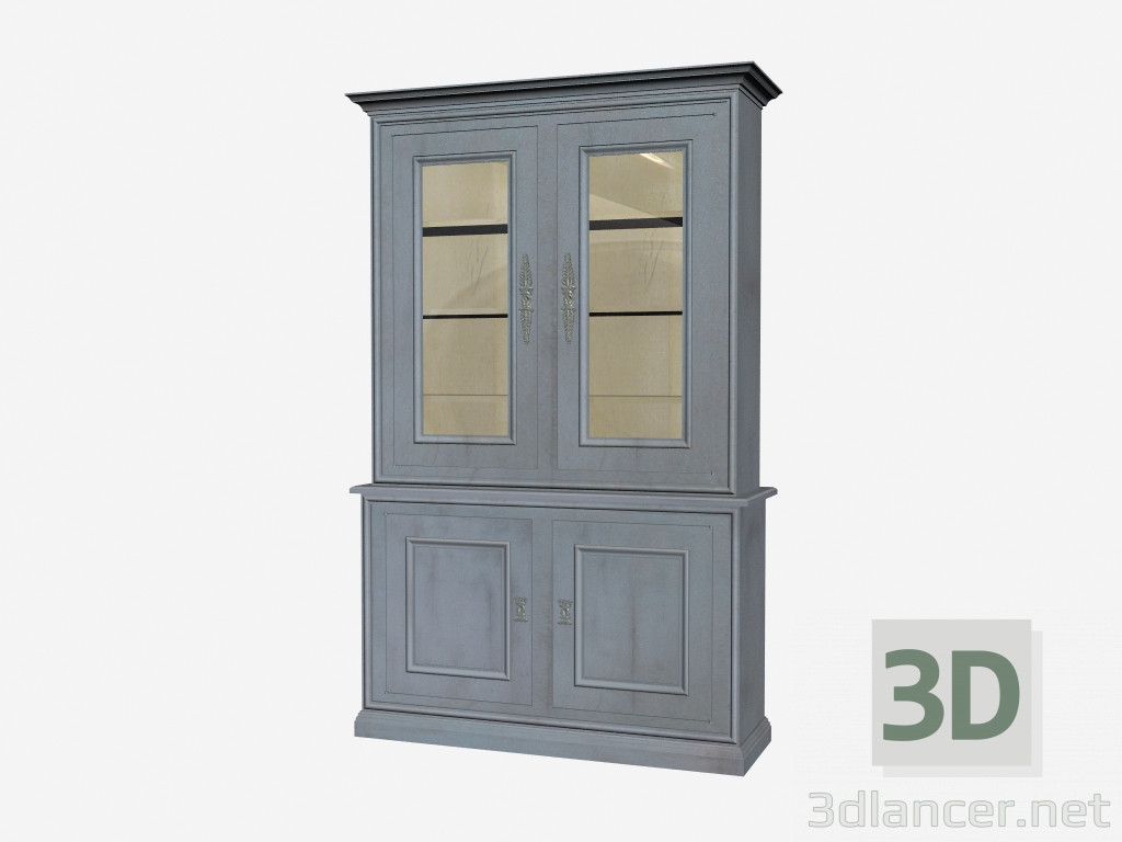 3d model Bookcase 289 - preview