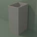 3D modeli Ayaklı lavabo (03UN16301, Clay C37, L 36, P 50, H 85 cm) - önizleme