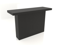 Console table KT 10 (1200x400x750, wood black)
