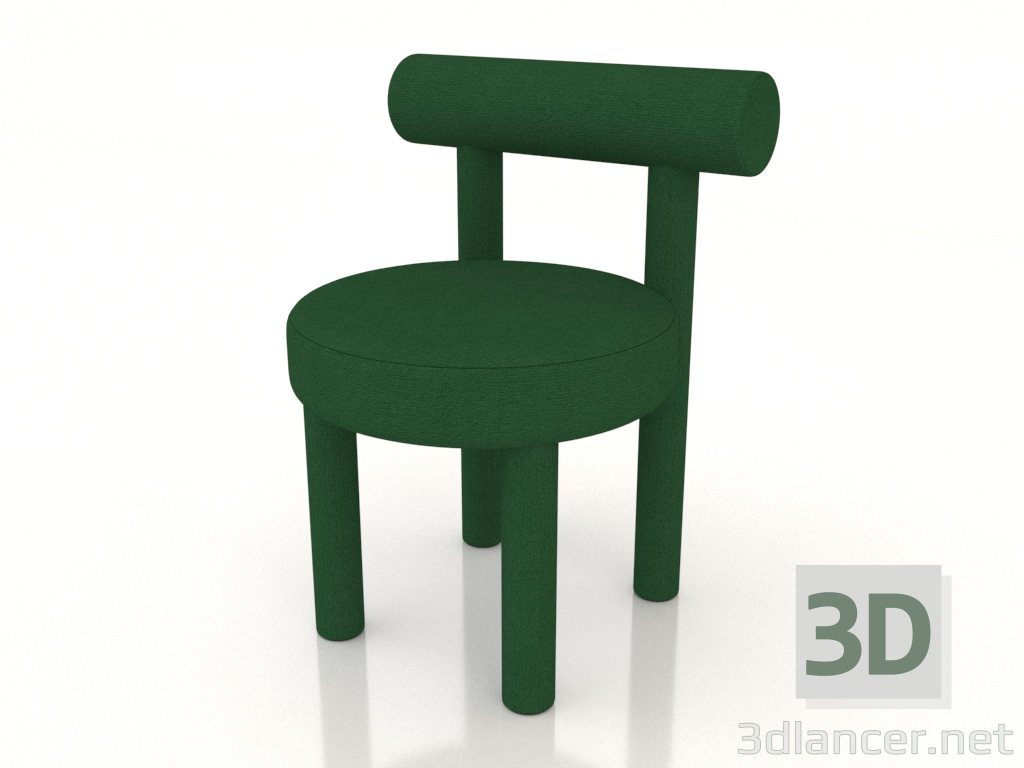 modèle 3D Chaise Gropius CS1 (vert foncé) - preview