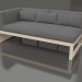 3d model Modular sofa, section 1 left (Sand) - preview