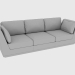 3D modeli Sofa NOBU KANEPE (282x110xH82) - önizleme