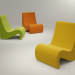 modèle 3D de VITRA chaise Amoebe acheter - rendu