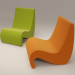 3d VITRA Amoebe chair model buy - render
