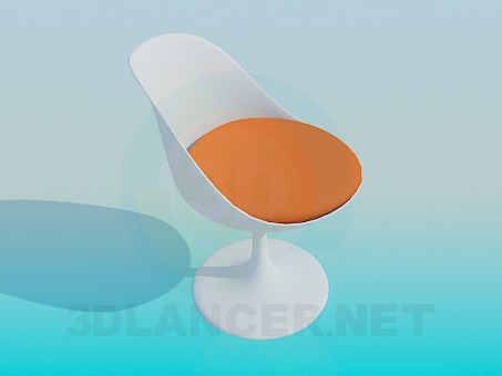 modelo 3D Silla - escuchar modelo 3D Silla - escuchar