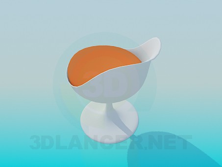 modelo 3D Silla - escuchar modelo 3D Silla - escuchar