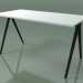 modèle 3D Table rectangulaire 5400 (H 74 - 69x139 cm, mélamine N01, V44) - preview