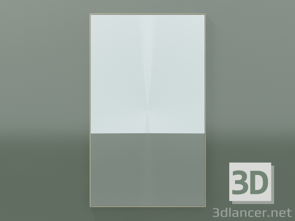 3d модель Зеркало Rettangolo (8ATCF0001, Bone C39, Н 120, L 72 cm) – превью