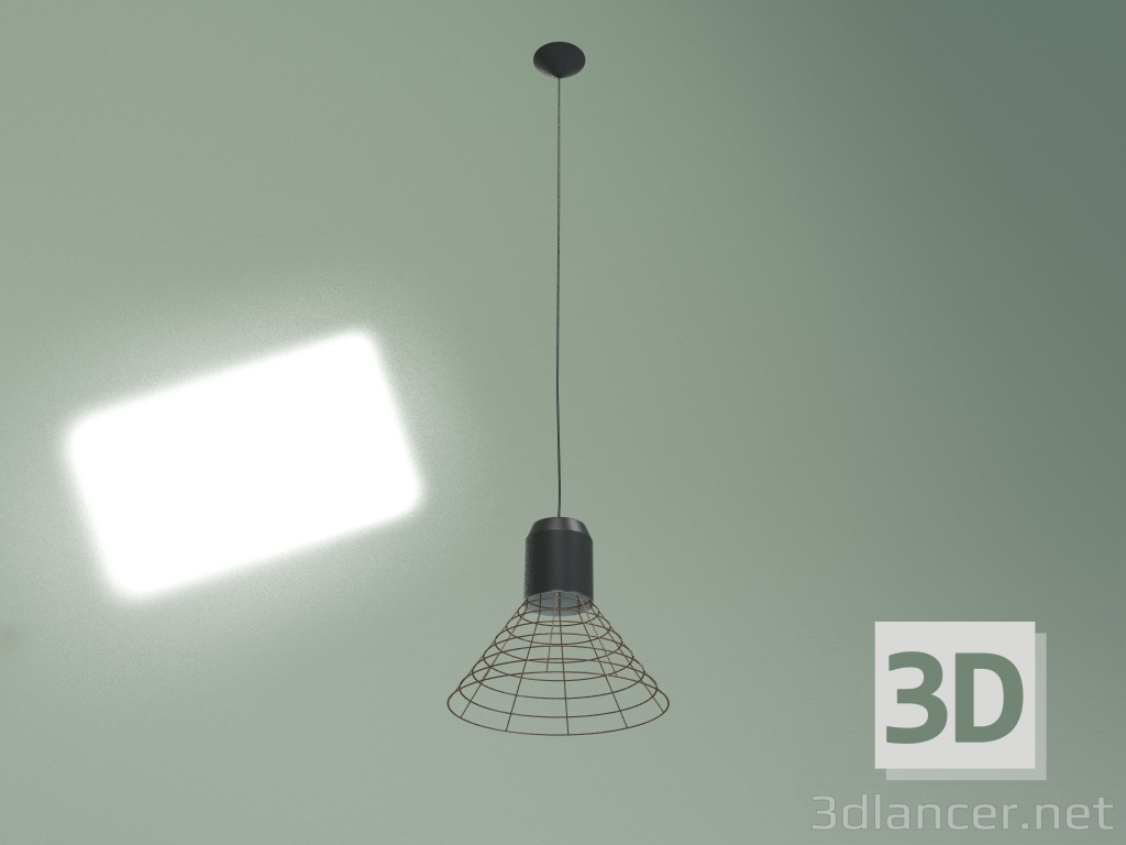 modèle 3D Lampe à suspension Crinoline Grande - preview