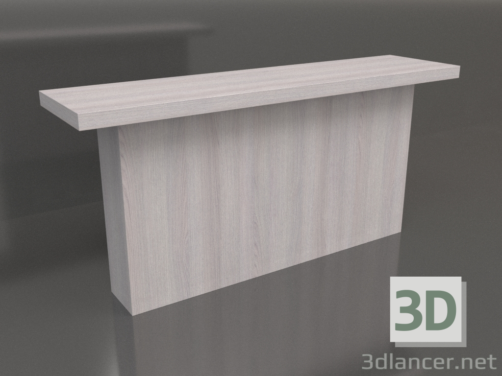 3 डी मॉडल कंसोल टेबल केटी 10 (1600x400x750, लकड़ी पीला) - पूर्वावलोकन