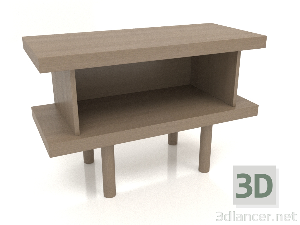 3d model Mueble TM 12 (900x400x600, gris madera) - vista previa