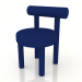 modèle 3D Chaise Gropius CS1 (bleu) - preview