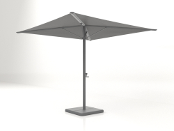 Folding umbrella with a large base (Anthracite)