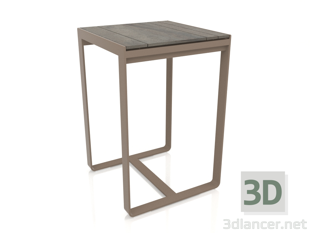 3d model Bar table 70 (DEKTON Radium, Bronze) - preview