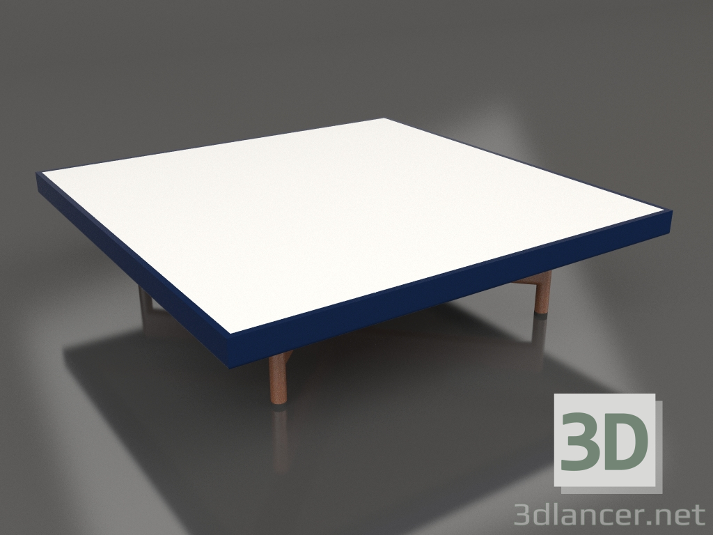 3d model Square coffee table (Night blue, DEKTON Zenith) - preview