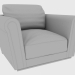 3D Modell Sessel PAUL SESSEL (130x113xH88) - Vorschau