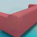 3d model Sofa in high-tech style - preview