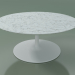 modello 3D Tavolino rotondo 0744 (H 35 - P 80 cm, marmo, V12) - anteprima