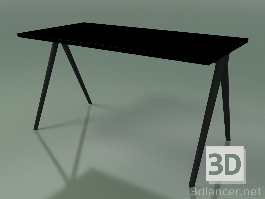 modèle 3D Table rectangulaire 5400 (H 74 - 69x139 cm, mélamine N02, V44) - preview