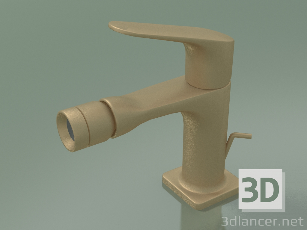 3D Modell Einhebel-Bidetmischer (34210140) - Vorschau
