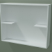 3D modeli Raflı açık kutu (90U31002, Glacier White C01, L 60, P 12, H 48 cm) - önizleme