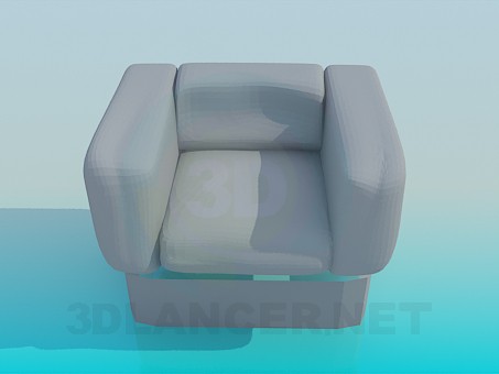 modelo 3D Enorme sillón - escuchar modelo 3D Enorme sillón - escuchar