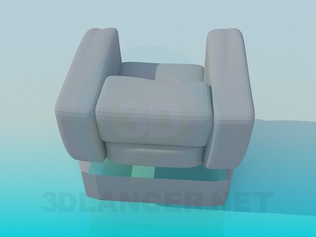 modelo 3D Enorme sillón - escuchar modelo 3D Enorme sillón - escuchar